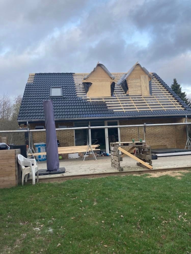 Tømrerarbejde på Sjælland – nyt tag i København